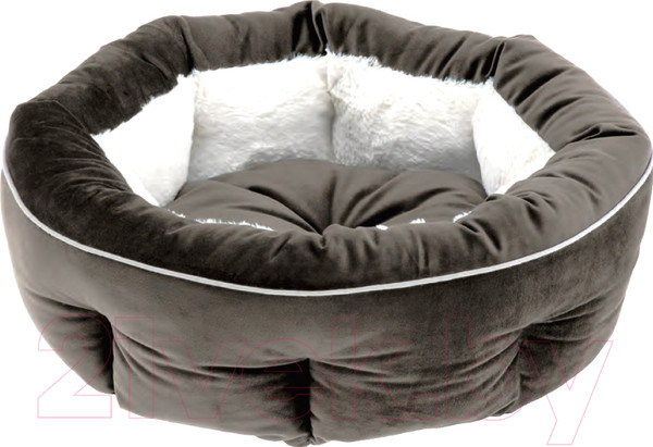 Изображение товара Лежанка для животных Ferplast Marquis 45 / 83454502 (с мехом, серый)