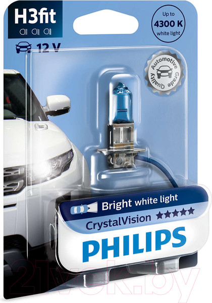 Изображение товара Автомобильная лампа Philips H3 12336CVB1