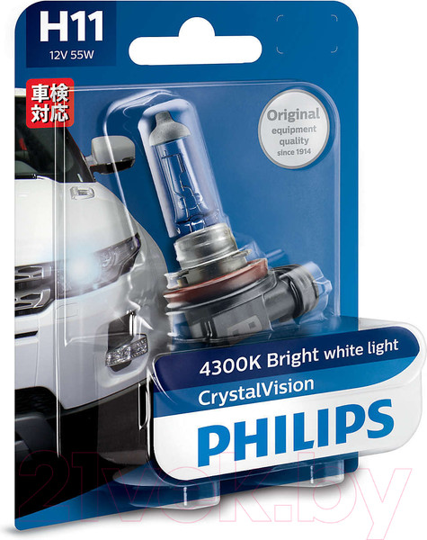 Изображение товара Автомобильная лампа Philips H11 12362CVB1
