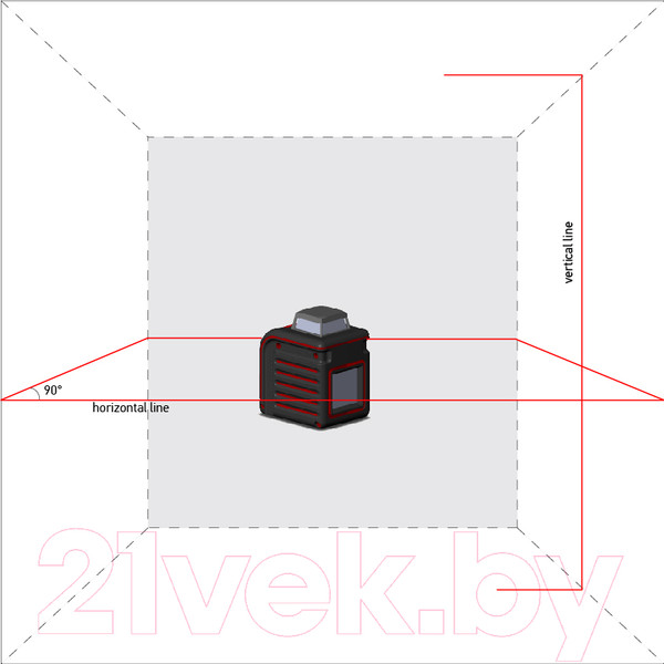 Изображение товара Лазерный нивелир ADA Instruments Cube 2-360 Basic Edition / A00447