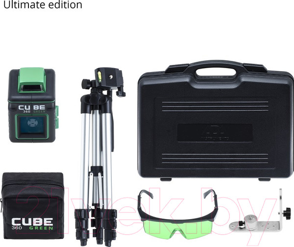 Изображение товара Лазерный нивелир ADA Instruments Cube 360 Green Ultimate Edition / A00470