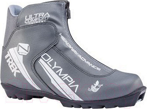 Изображение товара Ботинки для беговых лыж TREK Olympia 3 NNN (металлик/серебристый, р-р 34)