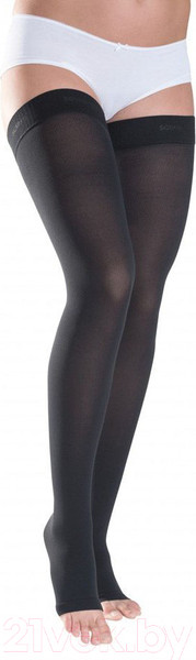 Изображение товара Чулки компрессионные Sigvaris Essential Classical / 27693 (S short, черный)