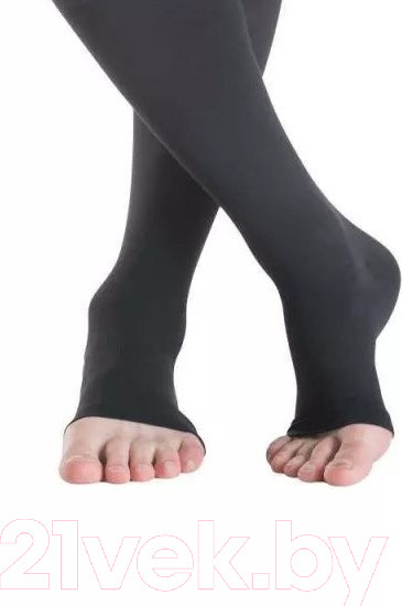 Изображение товара Чулки компрессионные Sigvaris Essential Classical / 276999 (S+ short, черный)