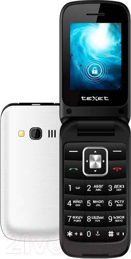 Изображение товара Мобильный телефон Texet TM-422 (белый)