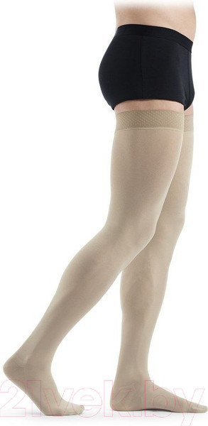 Изображение товара Чулки компрессионные Sigvaris Essential Classical / 34043 (M long, бежевый)