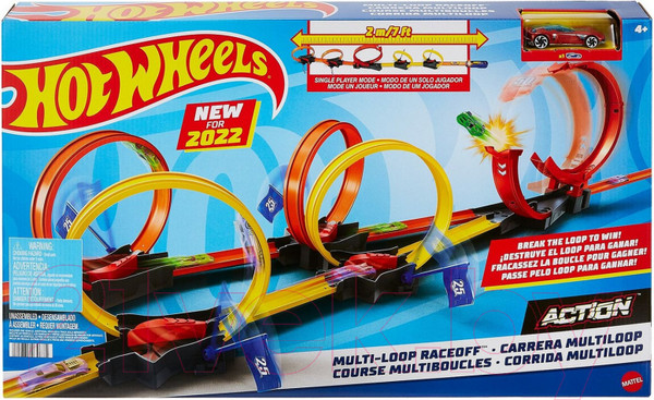 Изображение товара Автотрек Hot Wheels Гонка с петлями / HDR83