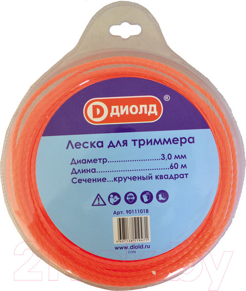 Изображение товара Леска для триммера Диолд 90111018