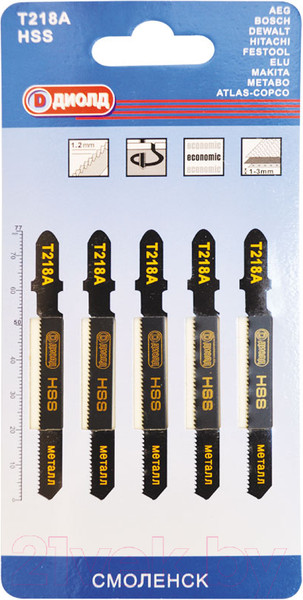 Изображение товара Набор пильных полотен Диолд 90062010 (5шт)