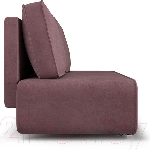 Изображение товара Диван Mebel-Ars Еврокнижка Марк (велюр пудра НВ-178/18)