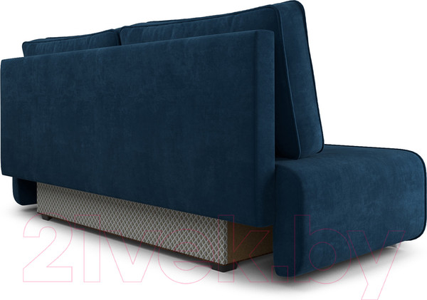 Изображение товара Диван Mebel-Ars Еврокнижка Марк (темно-синий Luna 034)