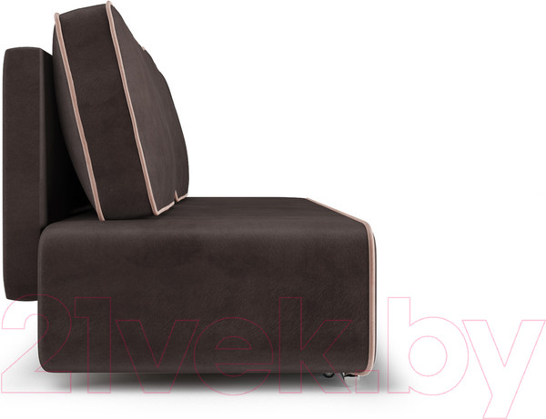 Изображение товара Диван Mebel-Ars Еврокнижка Марк (кордрой коричневый/кордрой бежевый)