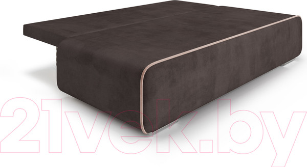 Изображение товара Диван Mebel-Ars Еврокнижка Марк (кордрой коричневый/кордрой бежевый)