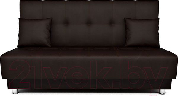 Изображение товара Диван Mebel-Ars Мария (экокожа шоколад)