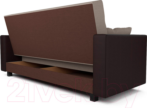 Изображение товара Диван Mebel-Ars Лофт (рогожка бежевая)