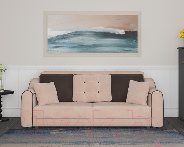 Изображение товара Диван Mebel-Ars Френсис (кордрой бежевый)