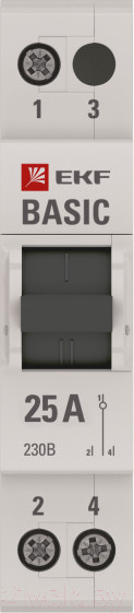 Изображение товара Переключатель EKF Basic / tps-1-25