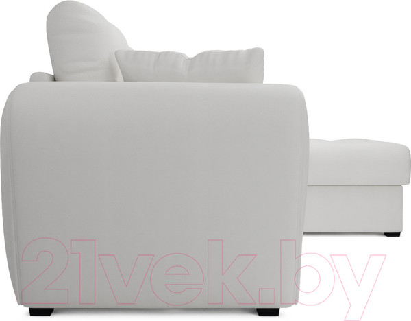 Изображение товара Диван угловой Mebel-Ars Амстердам (экокожа белая)