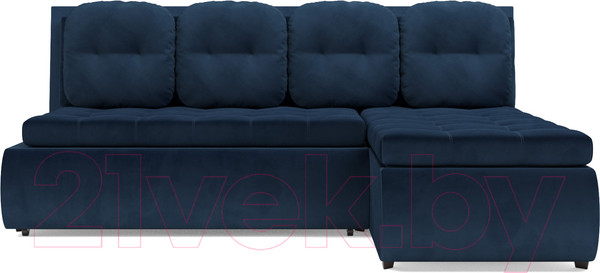 Изображение товара Диван угловой Mebel-Ars Кормак (темно-синий Luna 034)