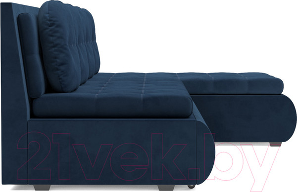 Изображение товара Диван угловой Mebel-Ars Кормак (темно-синий Luna 034)