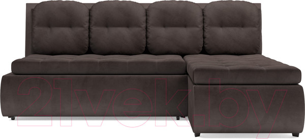Изображение товара Диван угловой Mebel-Ars Кормак (кордрой коричневый)