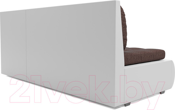 Изображение товара Диван угловой Mebel-Ars Кормак (рогожка шоколад)