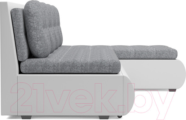 Изображение товара Диван угловой Mebel-Ars Кормак (рогожка серая)