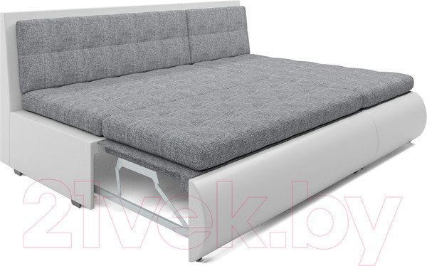 Изображение товара Диван угловой Mebel-Ars Кормак (рогожка серая)