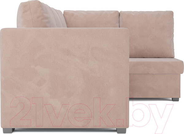 Изображение товара Диван угловой Mebel-Ars Мансберг (кордрой бежевый)