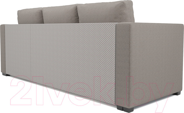 Изображение товара Диван угловой Mebel-Ars Мансберг (бежевая рогожка)