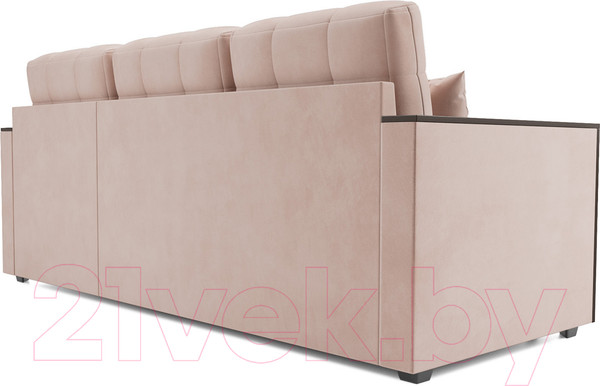 Изображение товара Диван угловой Mebel-Ars Техас (кордрой бежевый)