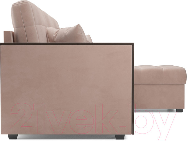 Изображение товара Диван угловой Mebel-Ars Техас (кордрой бежевый)