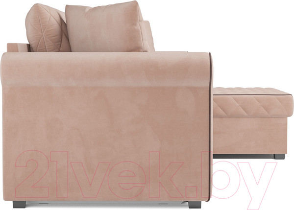 Изображение товара Диван угловой Mebel-Ars Берлин (кордрой бежевый)
