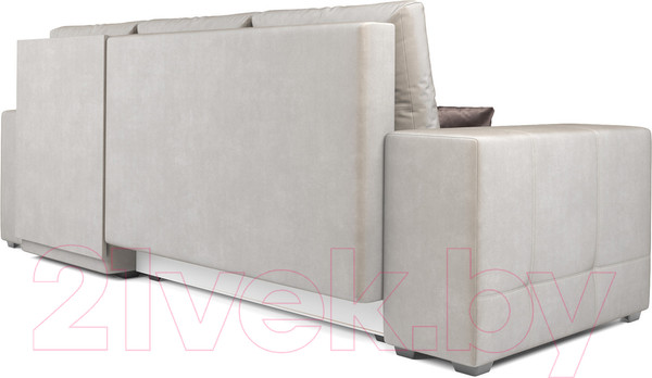 Изображение товара Диван угловой Mebel-Ars Монреаль правый (бархат бежевый/Star Velvet 6 Beige)