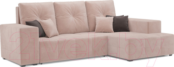 Изображение товара Диван угловой Mebel-Ars Монреаль правый (кордрой бежевый)