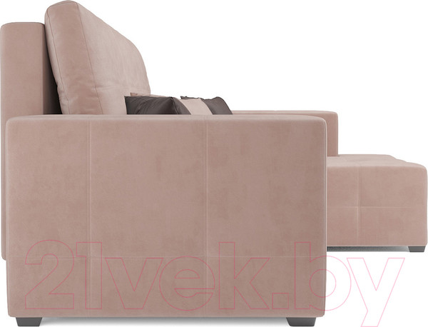 Изображение товара Диван угловой Mebel-Ars Монреаль правый (кордрой бежевый)