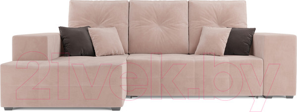 Изображение товара Диван угловой Mebel-Ars Монреаль левый (кордрой бежевый)