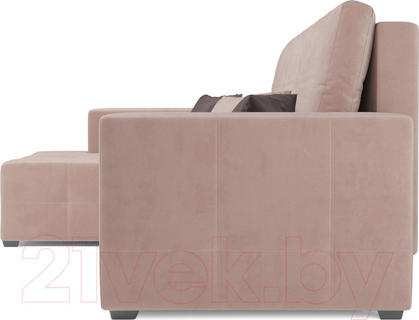 Изображение товара Диван угловой Mebel-Ars Монреаль левый (кордрой бежевый)