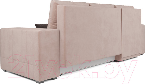 Изображение товара Диван угловой Mebel-Ars Монреаль левый (кордрой бежевый)