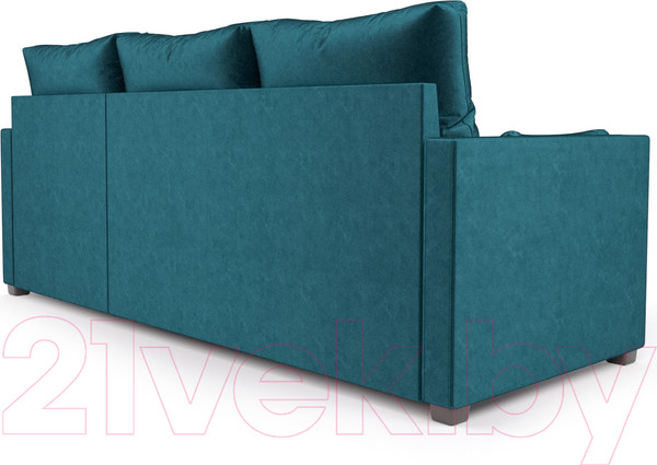 Изображение товара Диван угловой Mebel-Ars Париж (бархат сине-зеленый/Star Velvet 43 Black Green)