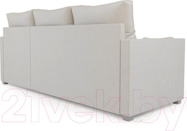 Изображение товара Диван угловой Mebel-Ars Париж (бархат бежевый/Star Velvet 6 Light Beige)