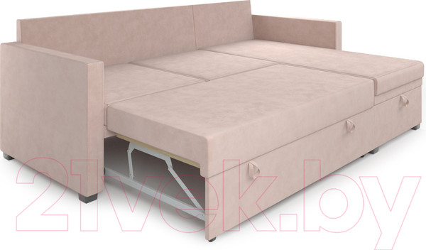 Изображение товара Диван угловой Mebel-Ars Париж (кордрой бежевый)