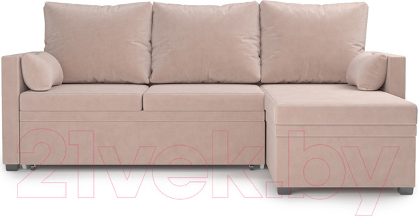 Изображение товара Диван угловой Mebel-Ars Париж (кордрой бежевый)