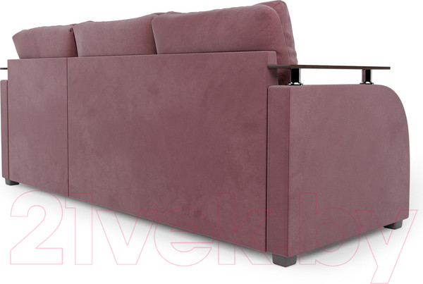 Изображение товара Диван угловой Mebel-Ars Токио (велюр пудра НВ-178 18)