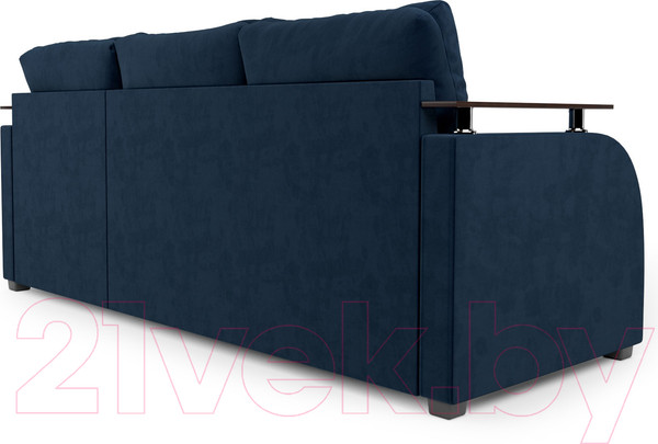 Изображение товара Диван угловой Mebel-Ars Токио (темно-синий Luna 034)
