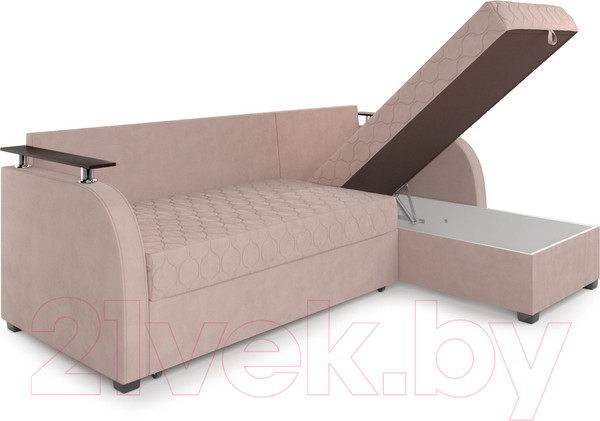 Изображение товара Диван угловой Mebel-Ars Токио (кордрой бежевый)