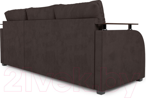 Изображение товара Диван угловой Mebel-Ars Токио (кордрой коричневый)