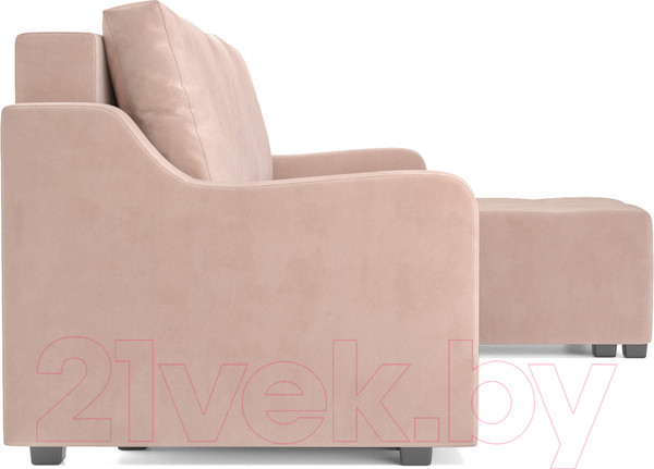 Изображение товара Диван угловой Mebel-Ars Берн (кордрой бежевый)