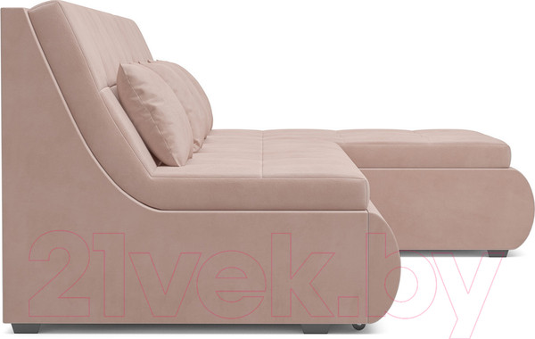 Изображение товара Диван угловой Mebel-Ars Дубай (кордрой бежевый)