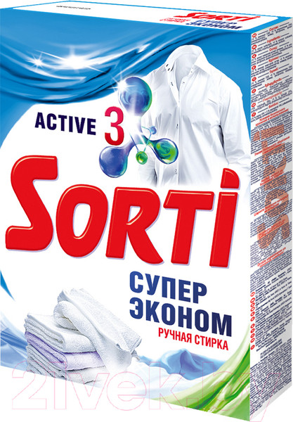 Изображение товара Стиральный порошок Sorti Супер Эконом (350г)